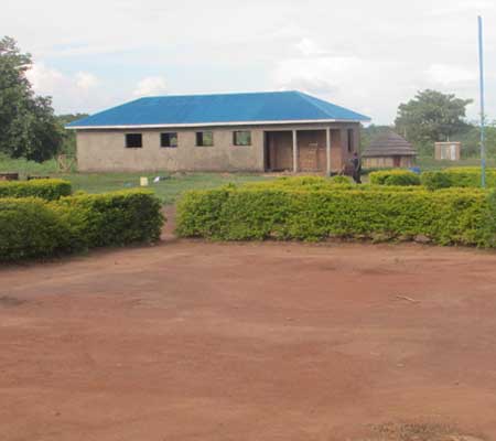 View of the new Agwata school library building – completed July 2019